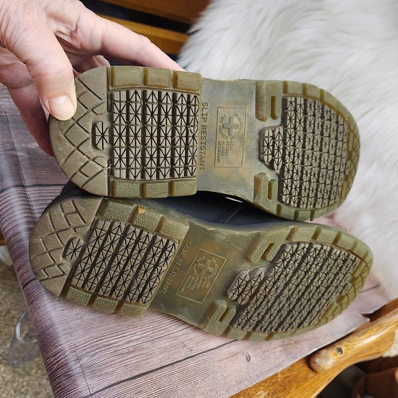 Dr. Martens 1461  Steel Toe Safety Shoes Slip Resistant Work Oxfords Sz L11 M10 - Picture 7 of 12